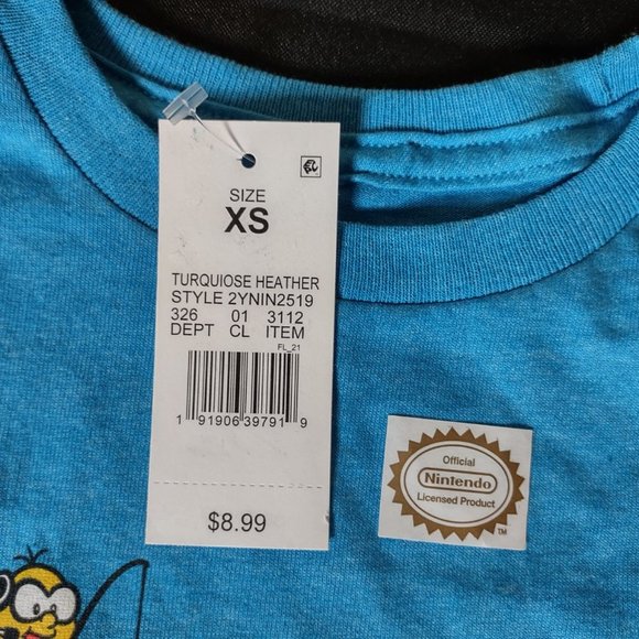 NWT Nintendo Race Ya' Short Sleeve T-Shirt - Picture 4 of 4